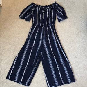Blue romper